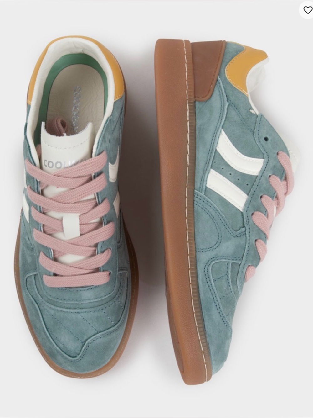 Coolway Goal Sneakers - Green Land - Picture 1 of 12